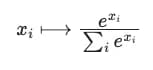 Softmax formula definition