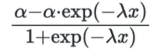 Equation 7: Sigmoid Function