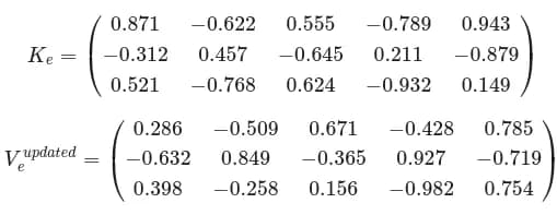 Decoder stacks and V_e updated