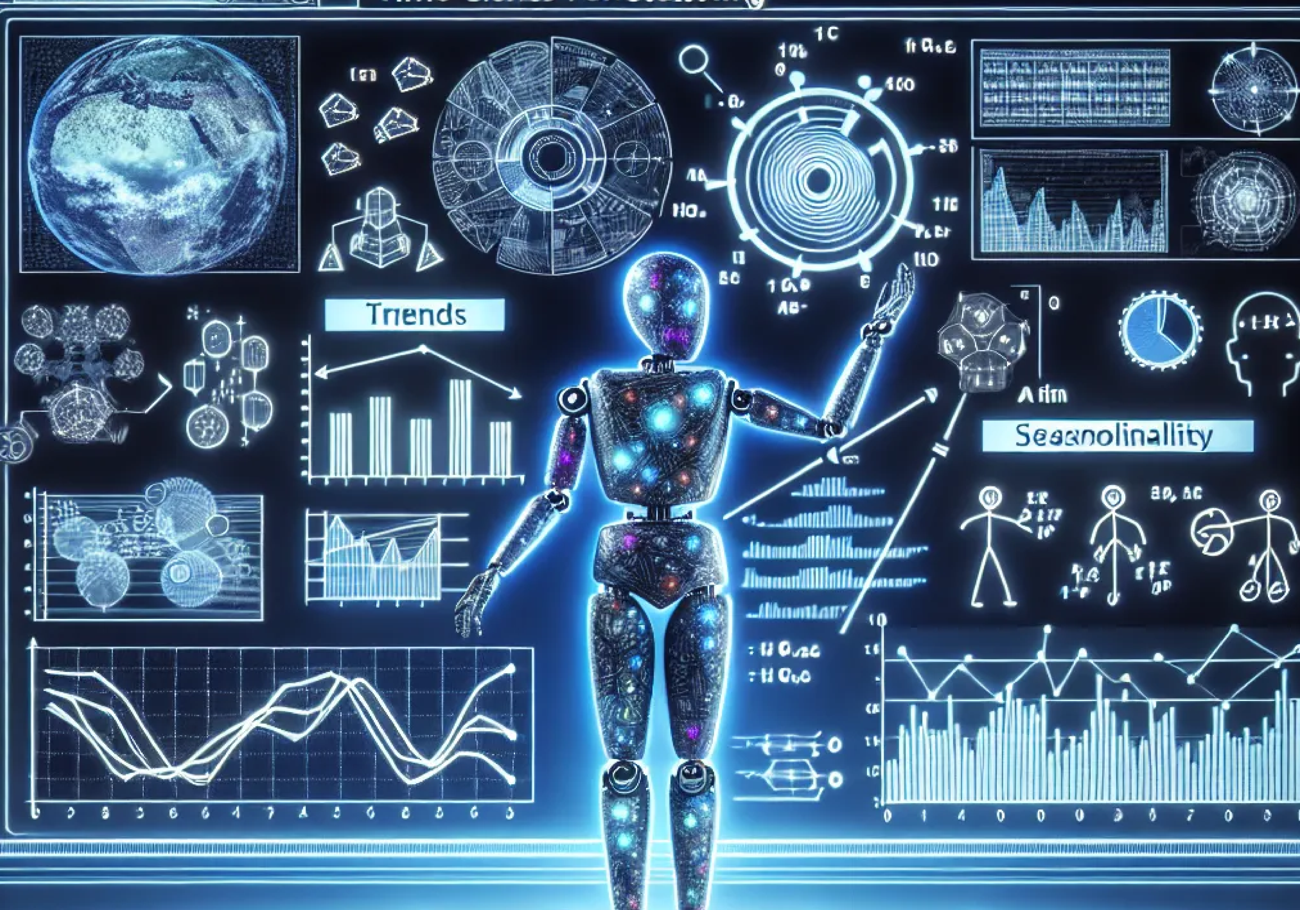 Graphic representation of TFT, an interpretable transformer, showcasing its architecture and features.